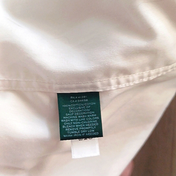Ralph Lauren Dress White Shirt with insignia - Picture 4 of 4